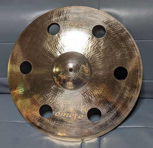 【独占販売品】omete cymbals Space 6-Hole Crash 18