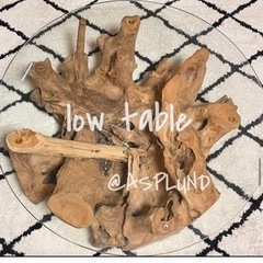 手渡し！超美品！ASPLUND アスプルンド　木　ローテーブル　購入価格11万