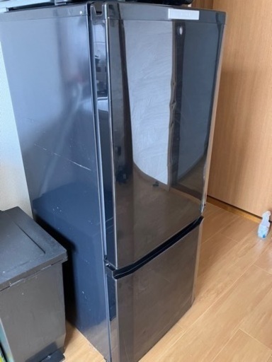 三菱 146L 冷蔵庫 MR-P15X-B ☆直接引取りの方　4000円に致します。コメント下さい。群馬県高崎市
