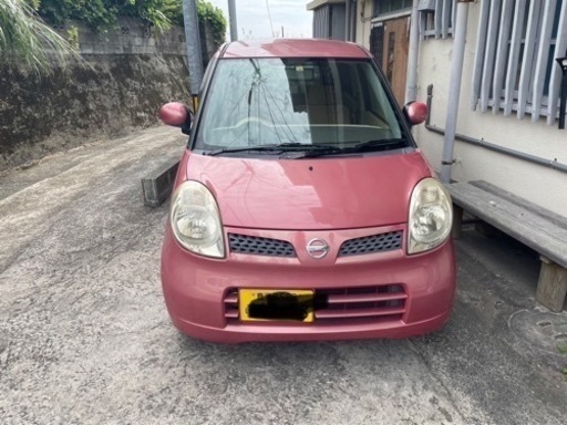 日産 モコ ピンク 5ドア車検なし着払い