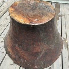 一本木くり抜き鉢