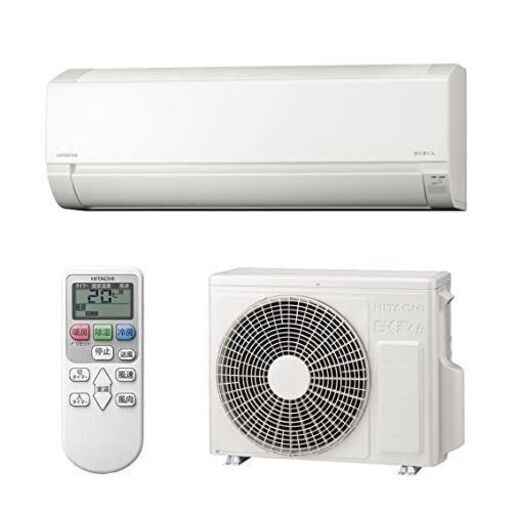 新品 HITACHI 日立 ルームエアコン 白くまくん RAS-F22RM 6畳用 2022年モデル 100V 2.2kW 冷暖房 除湿