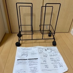 段ボール収納ラック　取扱説明書あり