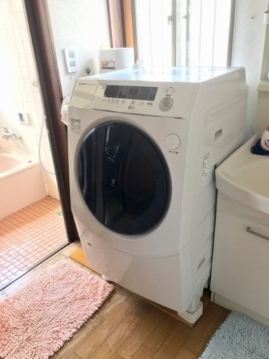 希望額提示頂けますと幸いです　シャープ　ドラム式電気洗濯乾燥機　2020年製　ES-H10E-WL