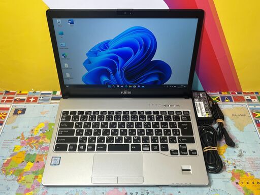JC0649 富士通 美品 LIFEBOOK S938/V 13.3型 FHD DVDマルチ office Win11