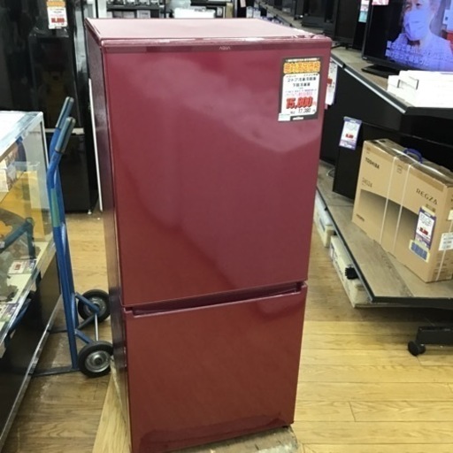#H-54【ご来店頂ける方限定】AQUAの2ドア冷凍冷蔵庫です
