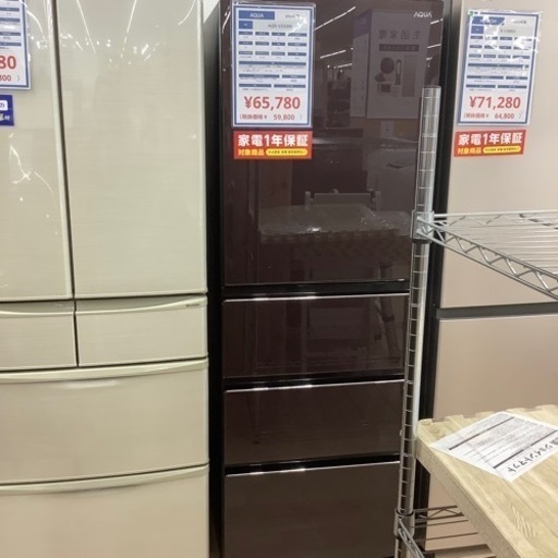 AQUA2022年製4ドア冷蔵庫のご紹介です