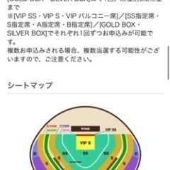 ブルーノマーズコンサート1月21日最終日 VIPs席1枚