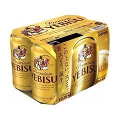 エビスビール　350ml　6缶