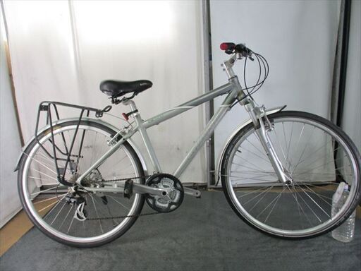 C981★24800円スタート★整備済み スポーツ中古自転車 【クロスバイク 　ジャイアント　CS3400　シルバー　43ｃｍ】