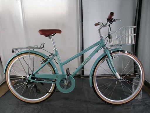 C982★28000円★整備済み スポーツ中古自転車 【クロスバイク　ビアンキ　PRIMAVERA　チェレステ　40ｃｍ】