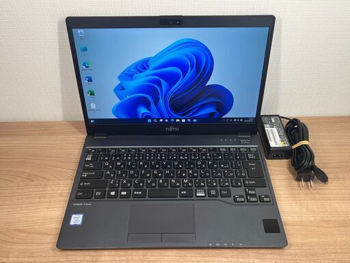 SIM搭載＞　富士通 LIFEBOOK U938/S ８GB/SSD256GB 第7世代 Windows11 Office 極軽量・極薄