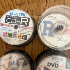 CD-R・DVD-Rなど。