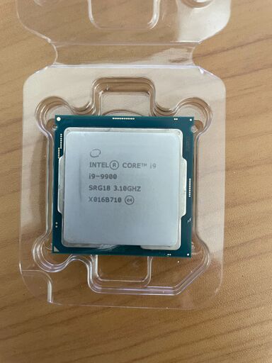 取引中止致しました。周波数に合わせて31000に下げます！動作正常 添付品揃い i9-9900無印 BOX品