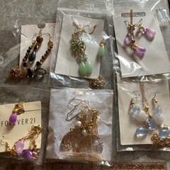 ハンドメイド.ピアス&ネックレス