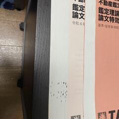 値下げしました！【2023年不動産鑑定士】LEC答練セット+TAC論文特攻