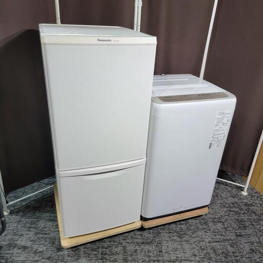 ‍♂️h051006売約済み‼️お届け\u0026設置は全て0円‼️高年式2019年製✨新色マットバニラホワイト✨Panasonic 家電セット
