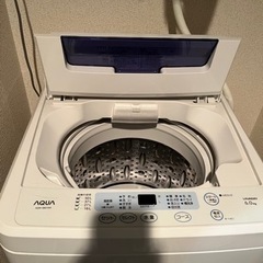 1-2人用洗濯機 AQUA-s601