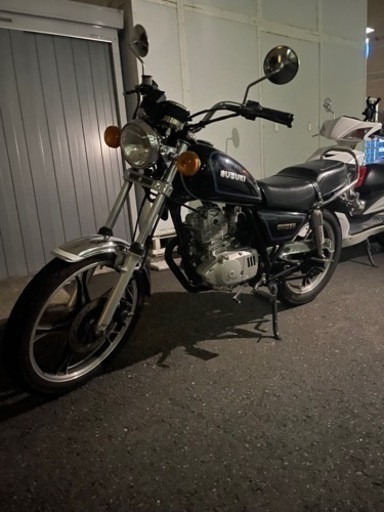 GN125h 弾丸マフラー 鬼吸い