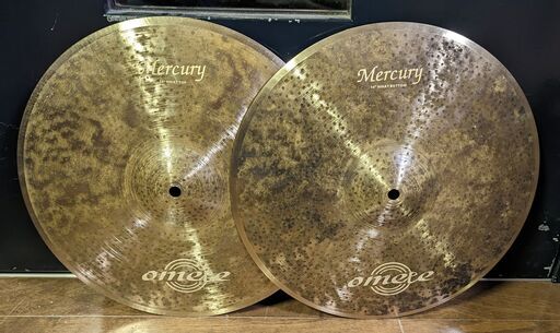 【独占販売品】omete cymbals Mercury Hi-hat 14インチ