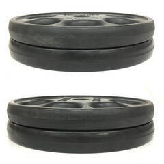 🔷🔶🔷UNY5/53 IVANKO イヴァンコ オリンピックラバー プレート 20㎏×2 計40㎏ 穴径50mm イージーグリップ ラバーウェイト セット①🔷🔶🔷