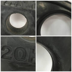 🔷🔶🔷UNY5/53 IVANKO イヴァンコ オリンピックラバー プレート 20㎏×2 計40㎏ 穴径50mm イージーグリップ ラバーウェイト セット①🔷🔶🔷