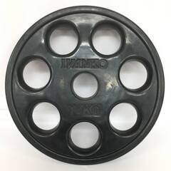 🔷🔶🔷UNY5/62 IVANKO イヴァンコ オリンピックラバー プレート 10㎏×2 計20㎏ 穴径50mm イージーグリップ ラバーウェイト セット🔷🔶🔷