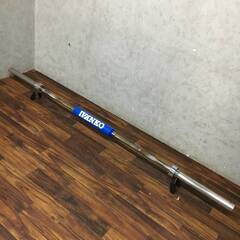 🔷🔶🔷ut11/95 IVANKO イヴァンコ OB-ECON オリンピックシャフト バーベルシャフト 長さ2,200mm スリーブ直径50mm ウェイト クリップ付①🔷🔶🔷