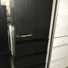 取引場所 南観音 K2308-338 AQUA 368ℓ冷蔵庫 2021年製 AQR-V37K(K) キズ