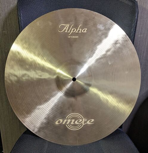 【独占販売品】omete cymbals Alpha Crash 18インチ