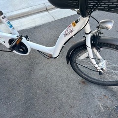 子乗せ自転車ママフレロック