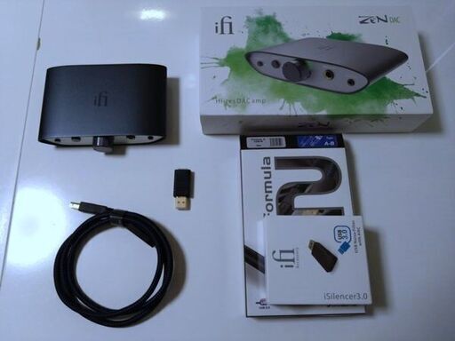 iFi-Audio zen dac iSilencer FURUTECH ADL USBケーブル1.2m FORMULA2B1.2