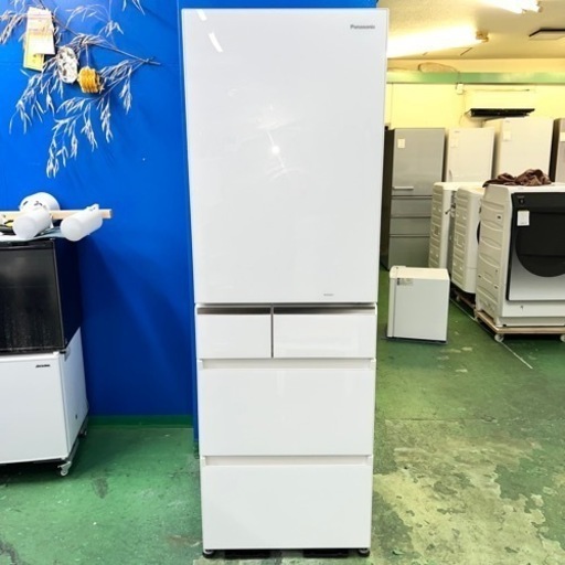 ⭐️Panasonic⭐️冷凍冷蔵庫　2019年406L自動製氷　大阪市近郊配送無料