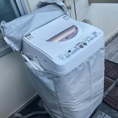 洗濯機（乾燥機付）シャープ製 2013年 6kg 一人暮らし向け