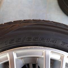 軽自動車全般　新品タイヤ付き　アルミホイール4本セット