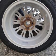 軽自動車全般　新品タイヤ付き　アルミホイール4本セット