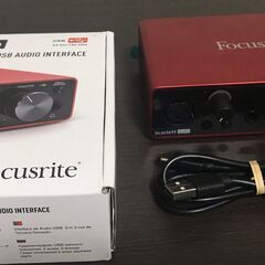 Focusrite Scarlett Solo 3rd Gen、...