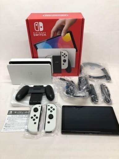 中古品　NITENDO SWITCH 有機ELモデル　【リサイクルマート下関店】