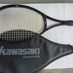 【ネット決済・配送可】カワサキテニスラケット