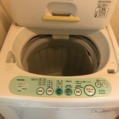 洗濯機4.2kg 引き取って下さい。