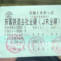 東京都の青春18切符の中古が安い！激安で譲ります・無料であげます ...