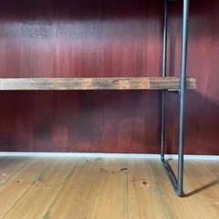 値下げ】Otsu furnitureアイアン ウッド シェルフ 鉄脚 インダストリアル