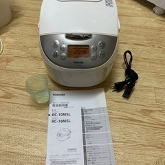 〖値下げしました〗東芝ジャー炊飯器 RC-10MSL