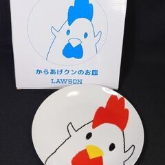 元気モリモリ🐔 LAWSON からあげクンのお皿１枚✨未使用品