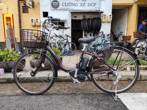 ️️  電動自転車  26インチ  3変速  茶色  8.7AH  4点  充電器付き  配達可能
