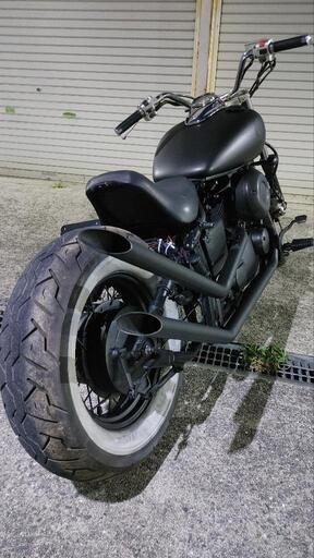 堺市南区発 ドラッグスター400カスタム フェンダーレス仕様 実働