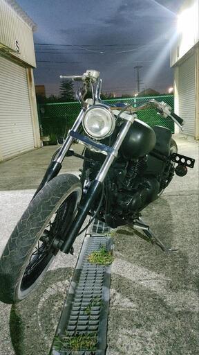 堺市南区発　ドラッグスター４００カスタム　フェンダーレス仕様　実働　格安　配送可 堺市南区発 ドラッグスター400カスタム フェンダーレス仕様 実働