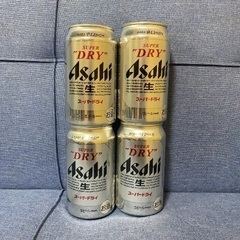 アサヒスーパードライ　ビール4本セット