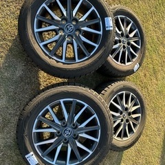 VOXY 純正ホイール + スタッドレスタイヤ