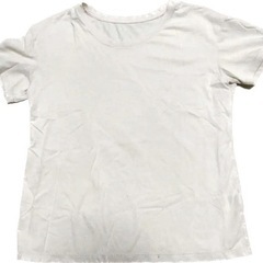 【ネット決済】白Tシャツ　丸首
